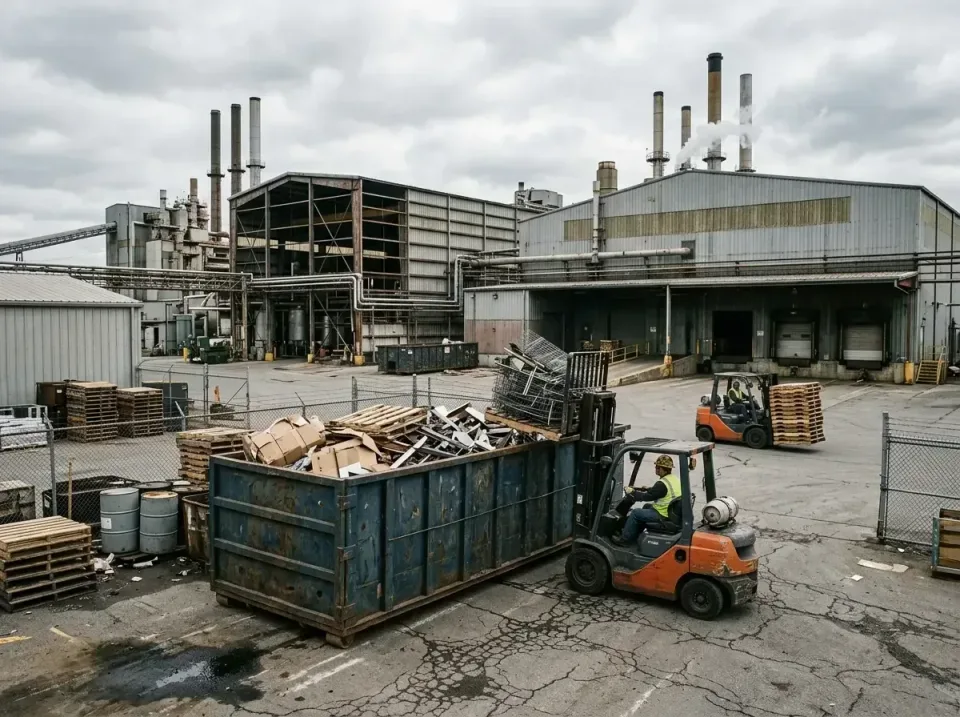 industrial-factory-scrap-conta-003 — frequently asked questions, Cheap Roll-off Dumpster Rentals in St. Albans, VT